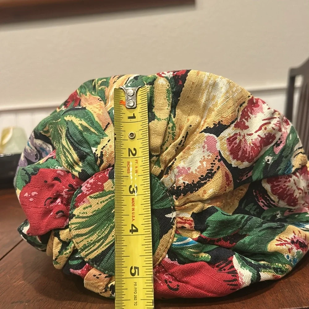 Bottega Venetta Floral Fruit Print Multicolor Canvas Boho Crossbody Purse RARE
